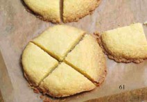 Scottisch Shortbread, als Pettycoat Tails, Das Auswandererkochbuch