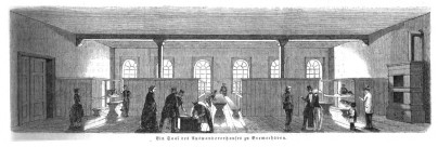 Logiersäle im Auswandererhaus Bremerhaven